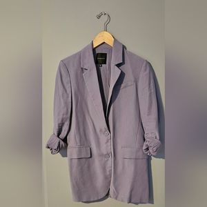 Lilac boyfriend blazer Dynamite